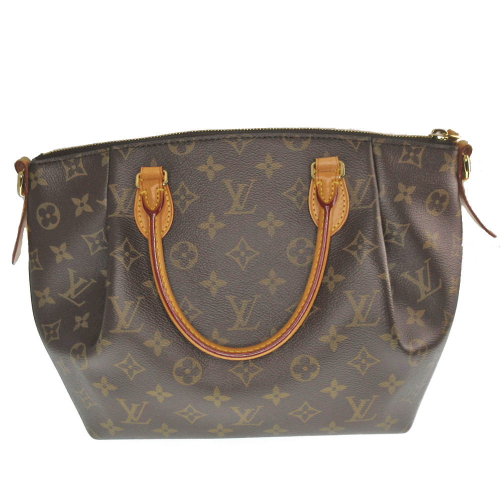 Louis Vuitton Shoulder Monogram Bag Turenne Handbag Brown